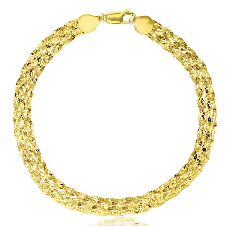 Pulsera, Oro Amarillo de 14K — Imagen 1 de 2