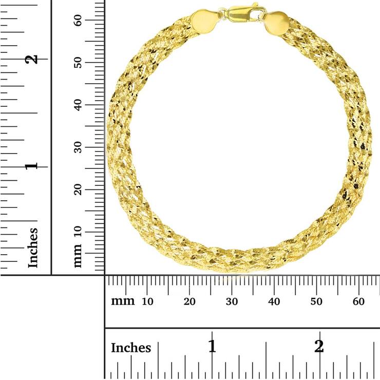 Pulsera, Oro Amarillo de 14K — Imagen 2 de 2