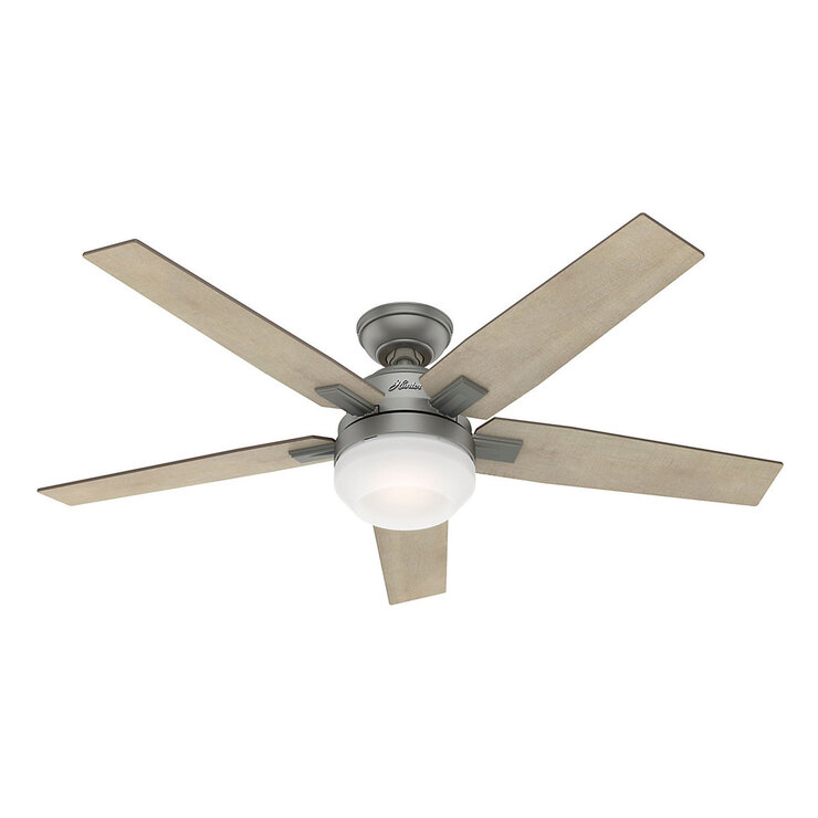 Hunter, Ventilador de Techo Apex 52" - Plateado Mate — Imagen 1 de 3