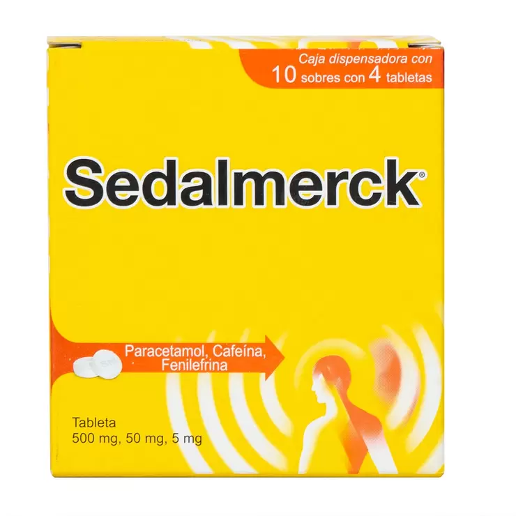 Sedalmerck caja con 40 Tabletas — Imagen 1 de 3