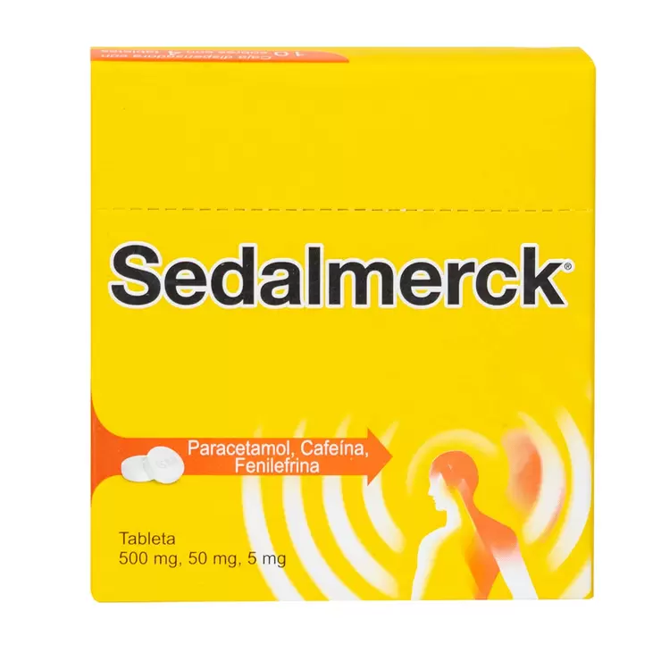 Sedalmerck caja con 40 Tabletas — Imagen 3 de 3