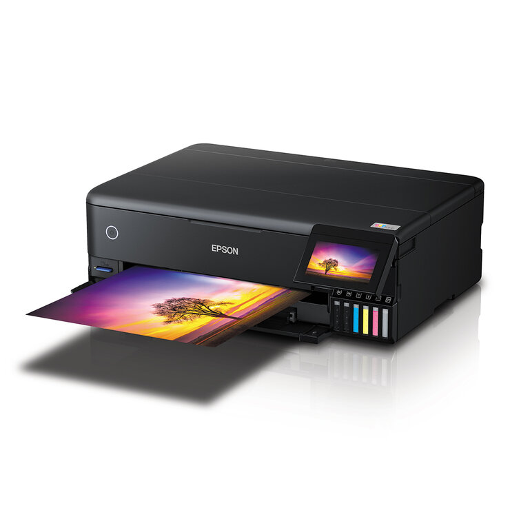 Epson Impresora Multifuncional Fotográfica Ecotank L8180  — Imagen 3 de 3