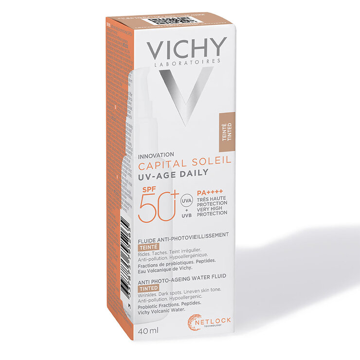 Vichy Bloqueador Solar Anti Edad FPS 50+, 14ml — Imagen 2 de 4