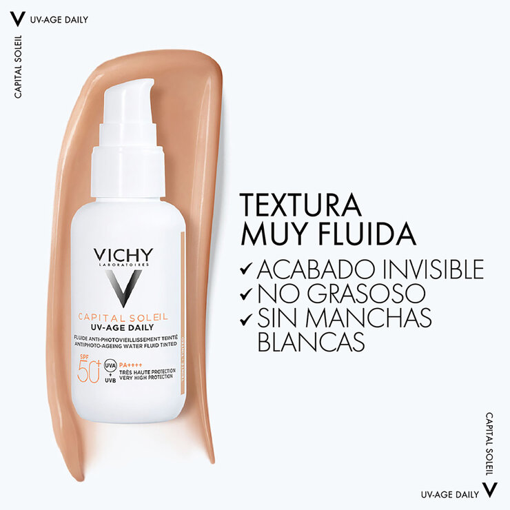 Vichy Bloqueador Solar Anti Edad FPS 50+, 14ml — Imagen 3 de 4