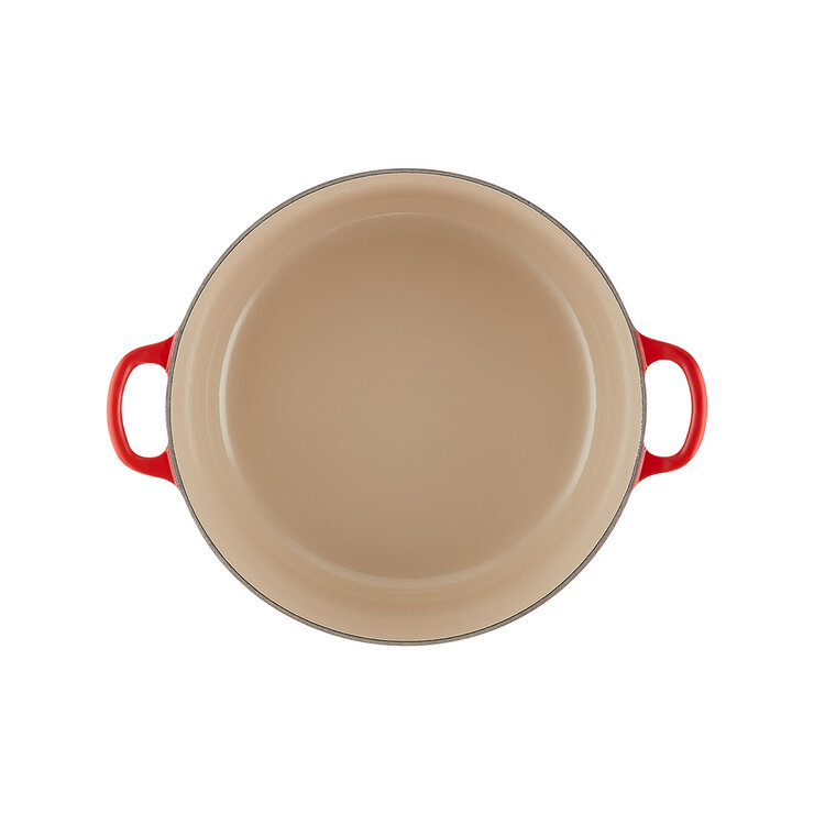 Le Creuset, Cacerola Redonda Clásica 28 cm Rojo Cerice — Imagen 2 de 3
