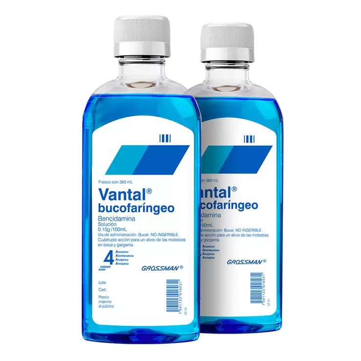 Vantal Bucofaríngeo 2PK  — Imagen 2 de 2
