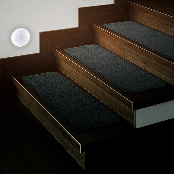 Tecnolite Aplicaciones, Paquete de 4 Sensores de Movimiento con Luz LED — Imagen 4 de 4