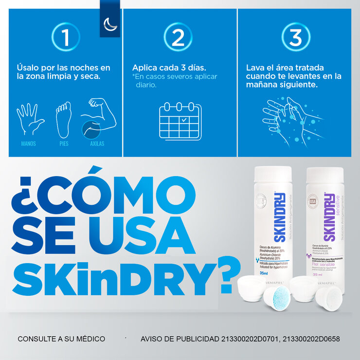 SkinDRY Solución Antiperspirante 35 ml — Imagen 3 de 4