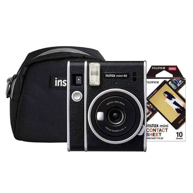 Fujifilm Instax Mini 40 + Estuche + Película — Imagen 1 de 4
