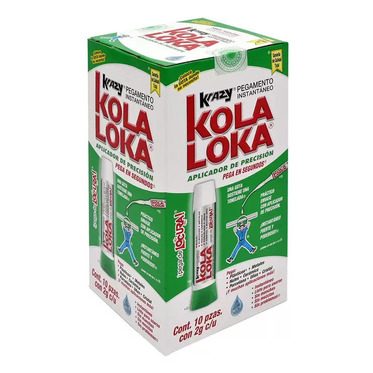Krazy Kola Loka Pegamento Líquido 10 Piezas — Imagen 3 de 3