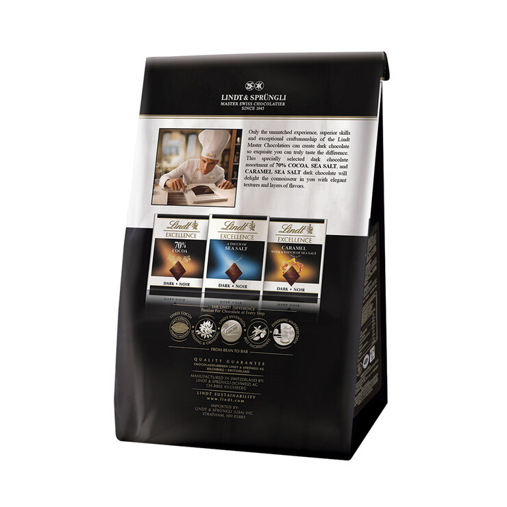 Lindt Surtido de Chocolate Amargo 50 pzas de 10 g — Imagen 2 de 3