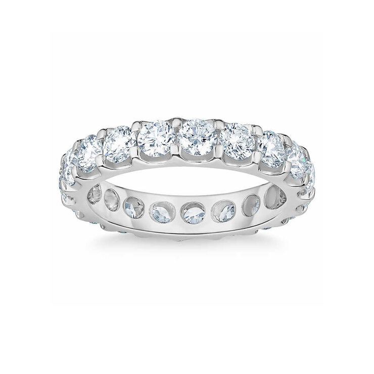 Anillo de Eternidad de Platino con Diamantes 3.00ctw — Imagen 1 de 3