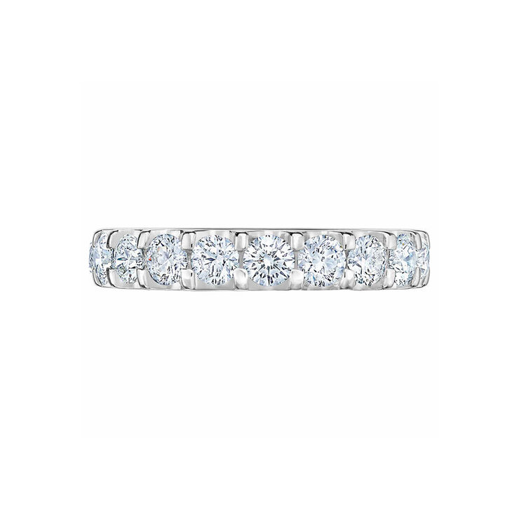 Anillo de Eternidad de Platino con Diamantes 3.00ctw — Imagen 3 de 3