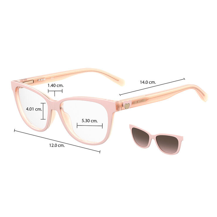 MOSCHINO LOVE MOL052/CS Armazón oftálmico Clip on — Imagen 4 de 4