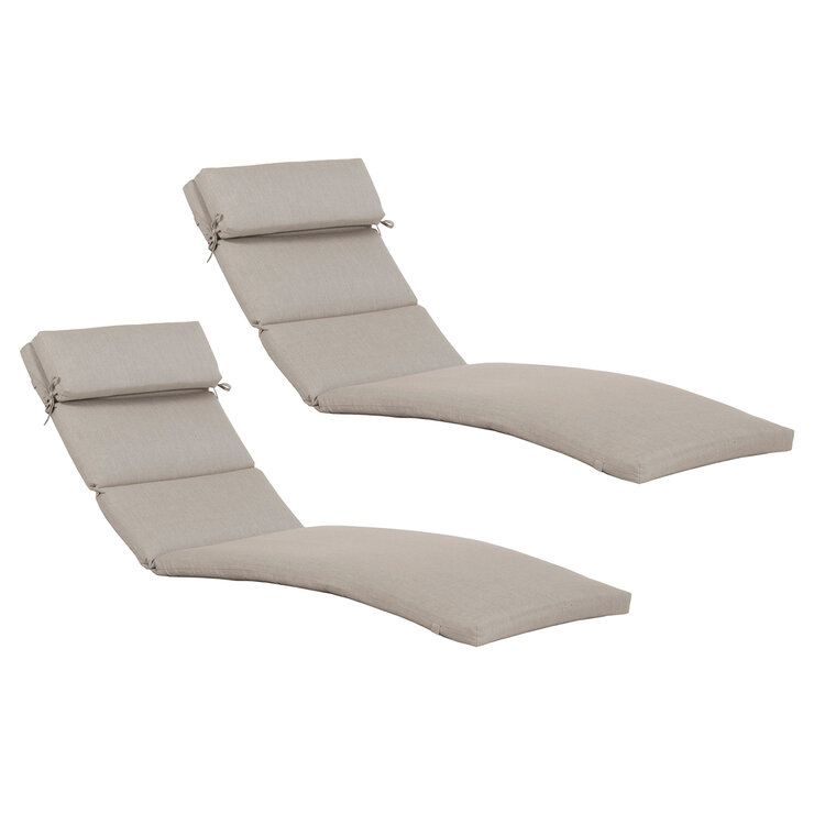 Peak Season, Cojines Para Silla Reclinable Beige, 2 piezas  — Imagen 4 de 4