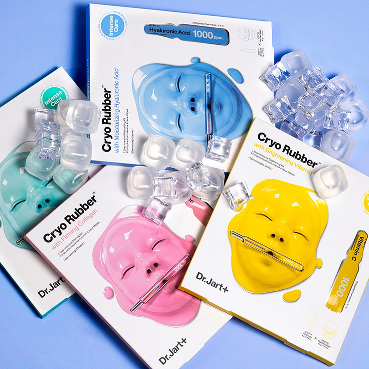  Dr Jart+ Cyro Rubber Mascarillas Faciales + Ampolleta Facial 4 pzas — Imagen 4 de 4