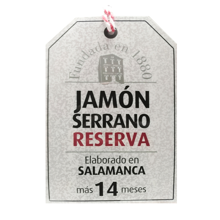 Boadas 1880 Pata de Jamón Serrano Reserva con hueso 7 - 7.5 Kg — Imagen 2 de 2