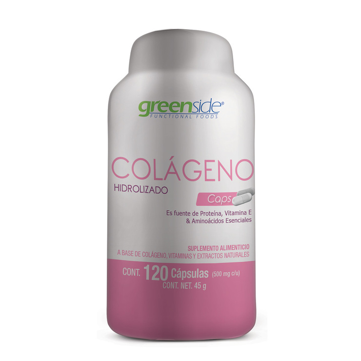 Greenside Colágeno Hidrolizado 120 Cápsulas