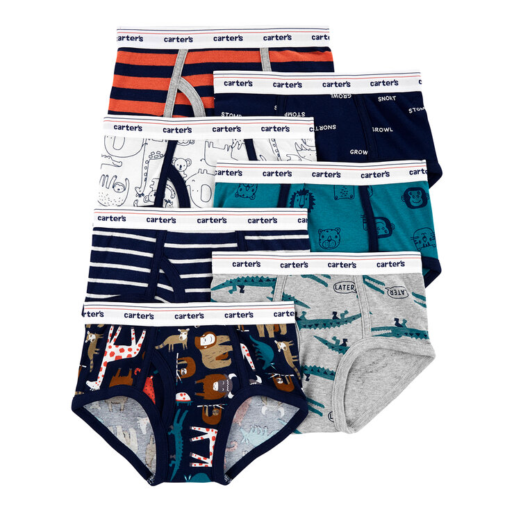 Carter's Ropa interior para Niña o Niño 7 Piezas Varias Tallas y Colores — Imagen 1 de 4