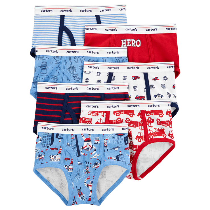Carter's Ropa interior para Niña o Niño 7 Piezas Varias Tallas y Colores — Imagen 4 de 4