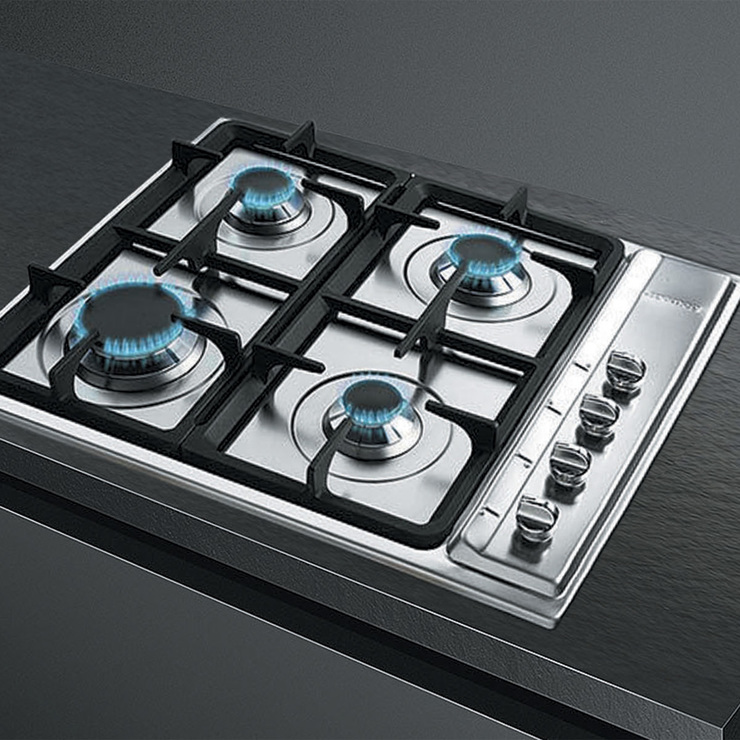 Parrilla de gas 60cm Smeg — Imagen 2 de 3