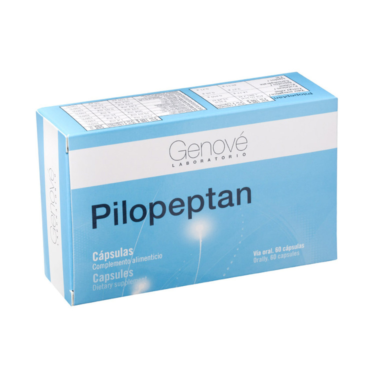 Pilopeptan 650 mg 60 Cápsulas