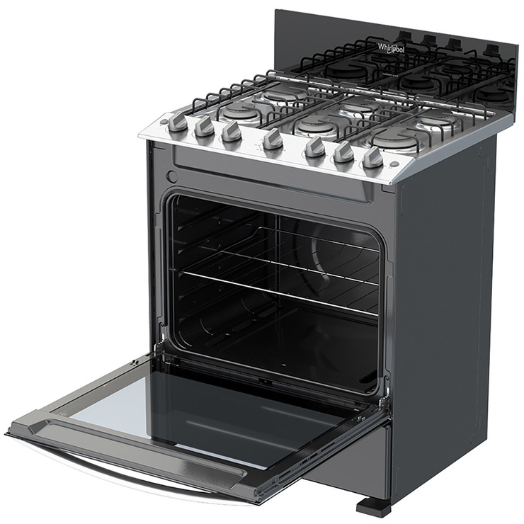 Estufa de piso 6 quemadores 30" Whirlpool — Imagen 2 de 4
