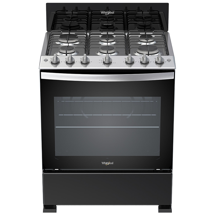 Estufa de piso 6 quemadores 30" Whirlpool — Imagen 1 de 4
