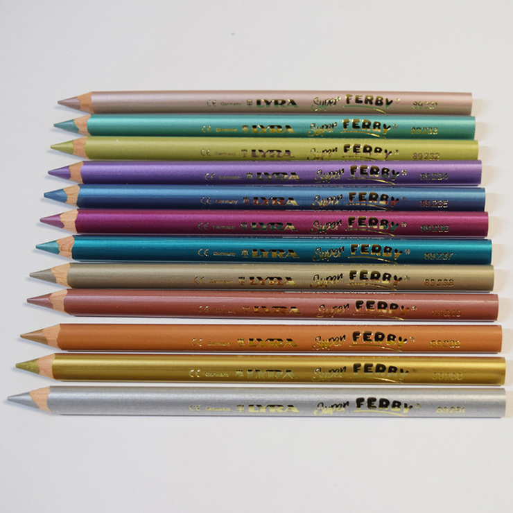 Lyra Lápices de Colores Metálicos 12 Piezas — Imagen 1 de 3