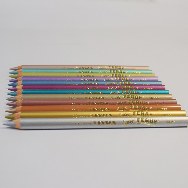 Lyra Lápices de Colores Metálicos 12 Piezas — Imagen 3 de 3