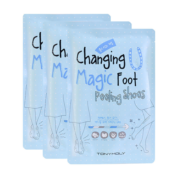 Mascarilla para Pies, Tony Moly Magic Foot, 3 piezas