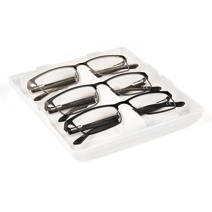 FOSTER GRANT, Lentes de Lectura, Dioptria +2.75, Kyne, 3pzas — Imagen 3 de 4