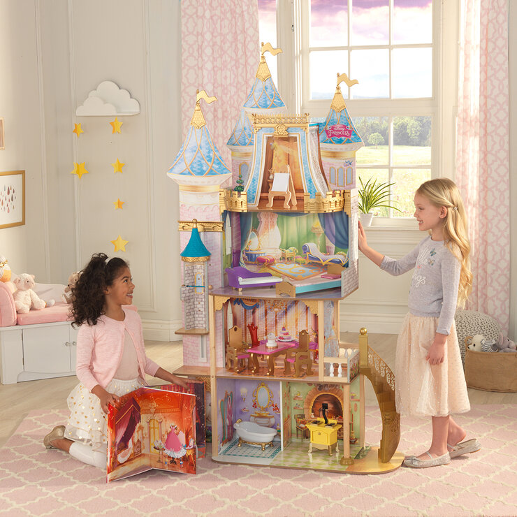 KidKraft Casa de Muñecas Disney® Princess Royal Celebration — Imagen 1 de 4