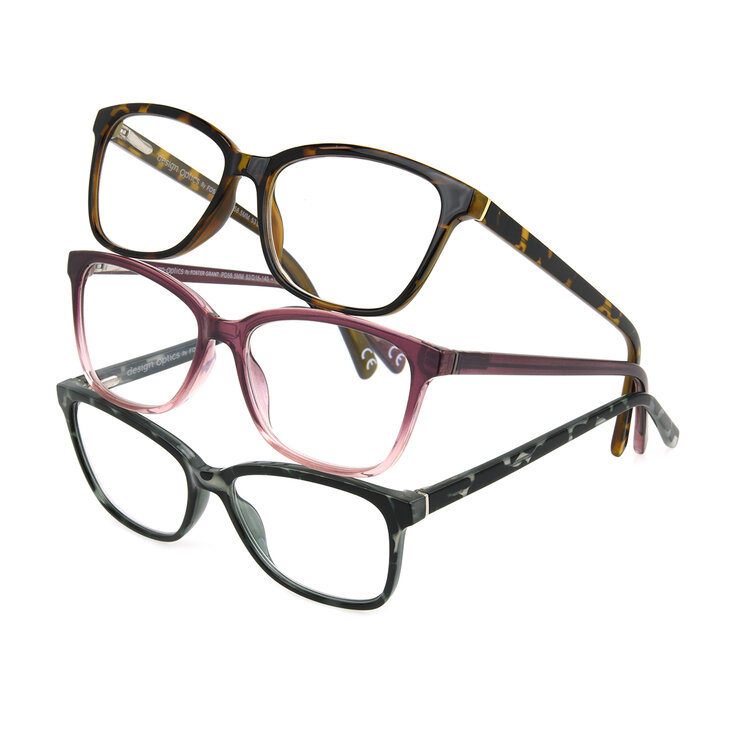 FOSTER GRANT, Lentes de Lectura, Dioptria +2.75, Kiersey, 3pzas — Imagen 1 de 4