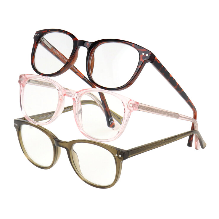 FOSTER GRANT, Lentes de Lectura, Dioptria +2.50, Andy, 3pzas — Imagen 1 de 4