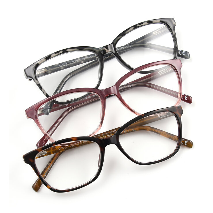 FOSTER GRANT, Lentes de Lectura, Dioptria +2.75, Kiersey, 3pzas — Imagen 3 de 4