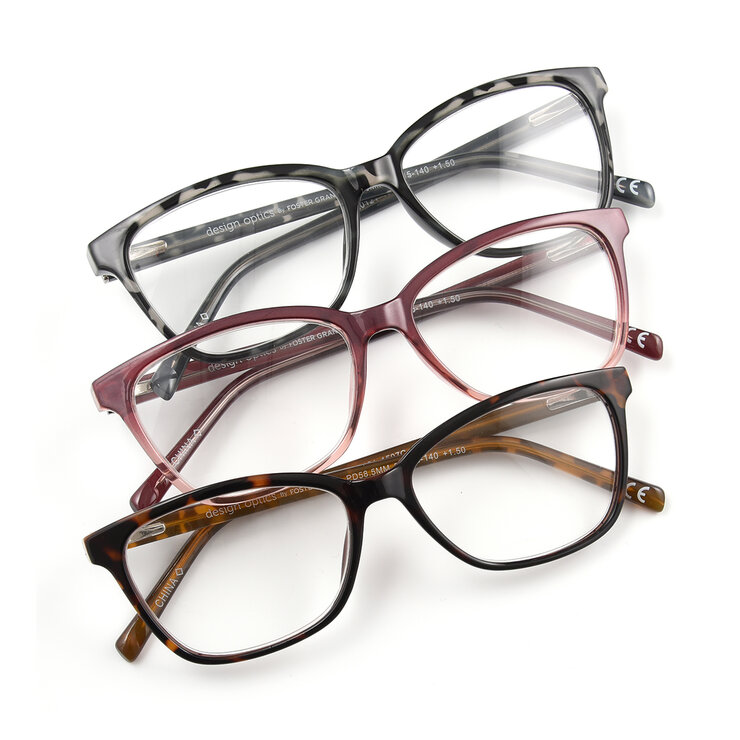 FOSTER GRANT, Lentes de Lectura, Dioptria +3.00, Kiersey, 3pzas — Imagen 2 de 4