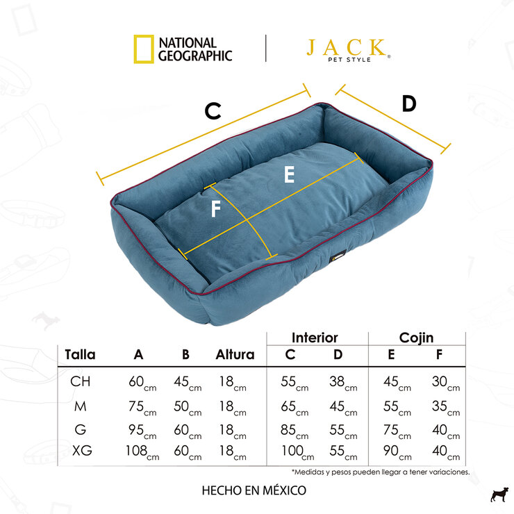National Geographic Cama Luna Aqua — Imagen 2 de 4