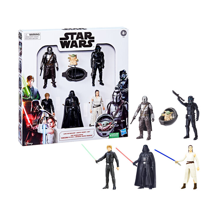 Star Wars, Set de 6 figuras de acción — Imagen 2 de 4