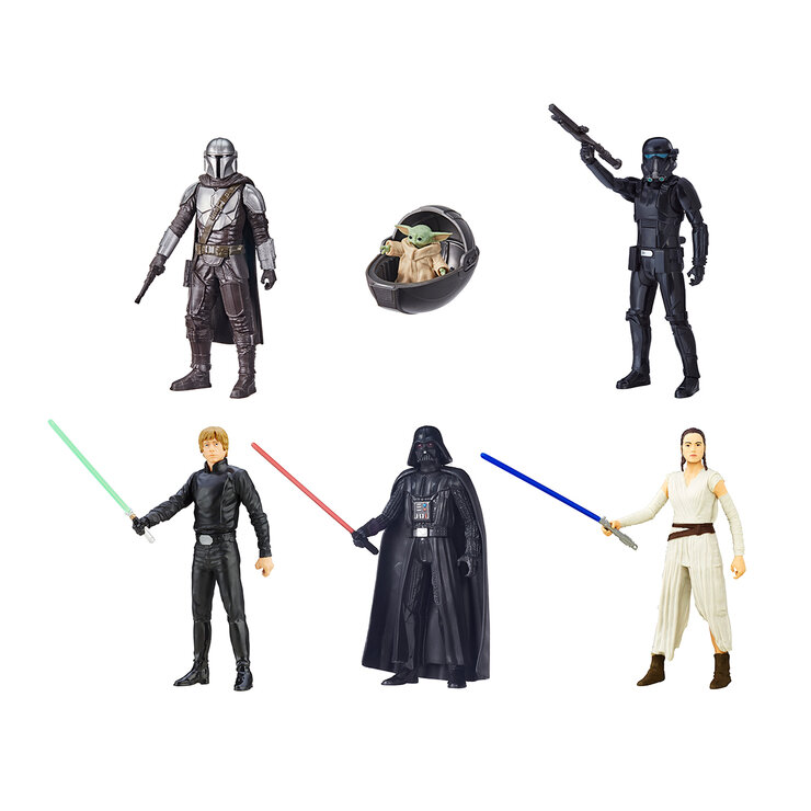 Star Wars, Set de 6 figuras de acción — Imagen 3 de 4