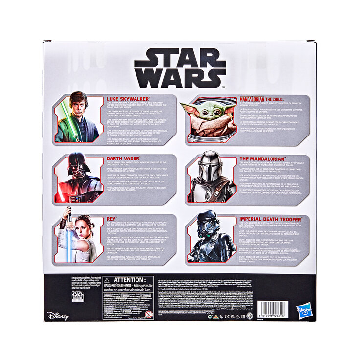 Star Wars, Set de 6 figuras de acción — Imagen 4 de 4