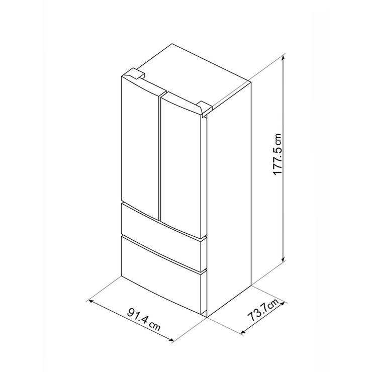 Refrigerador 22' French Door Smeg — Imagen 4 de 4