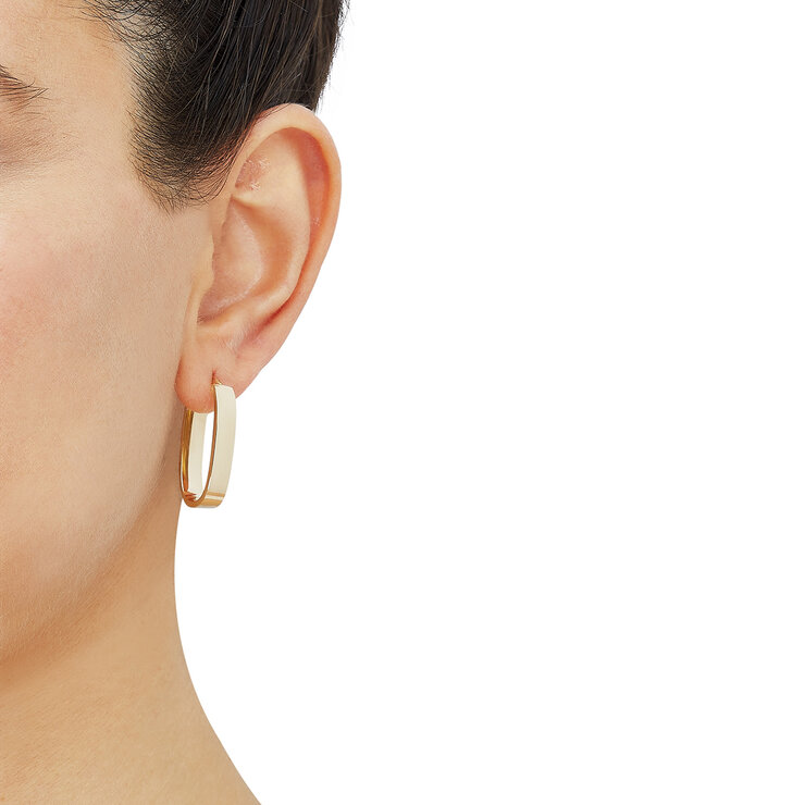 Aretes, Arracadas de Oro Amarillo de 14k — Imagen 4 de 4