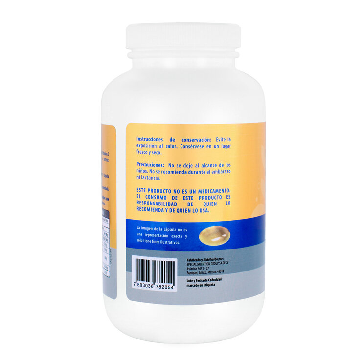 Naturagel Vitamina E con Omega 3 200 Cápsulas — Imagen 3 de 4