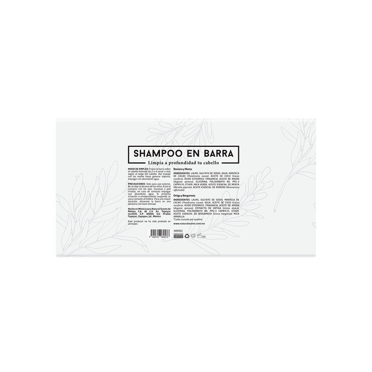 Natural Scents Shampoo en Barra 4 pzas — Imagen 2 de 3