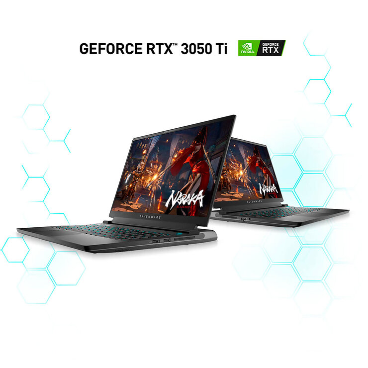 Dell Laptop Alienware M15 NB 15.6"  AMD Ryzen™7 NVIDIA® GeForce RTX™ 3050 — Imagen 3 de 4