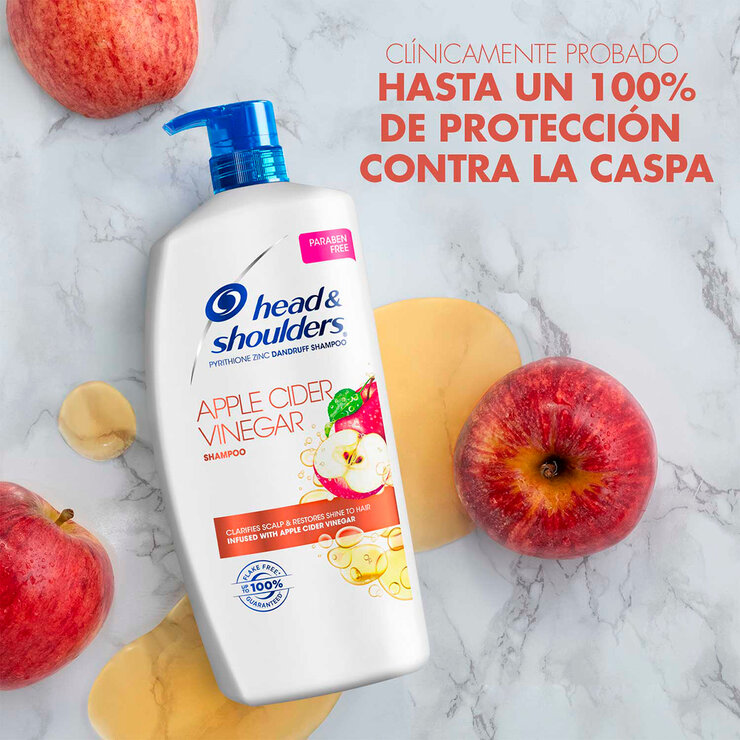 Head & Shoulders Shampoo con Vinagre de Manzana 950 ml — Imagen 2 de 4