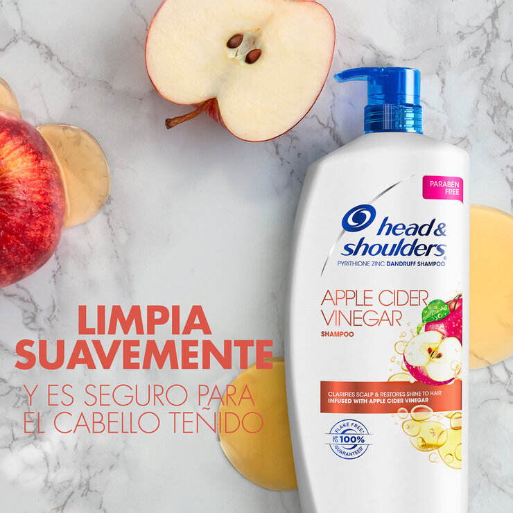 Head & Shoulders Shampoo con Vinagre de Manzana 950 ml — Imagen 3 de 4