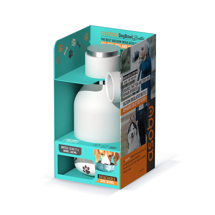 Asobu Termo con Tazón para Mascotas — Imagen 1 de 3