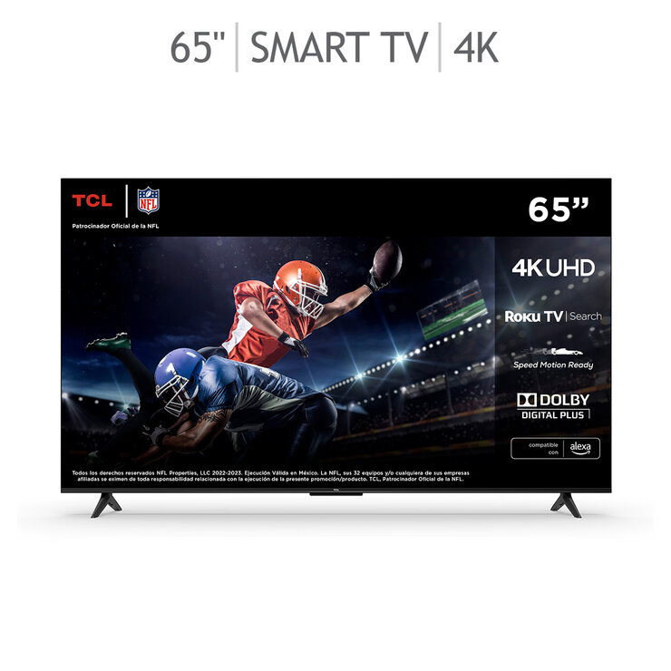 TCL Pantalla 65" 4K UHD Smart TV — Imagen 1 de 4